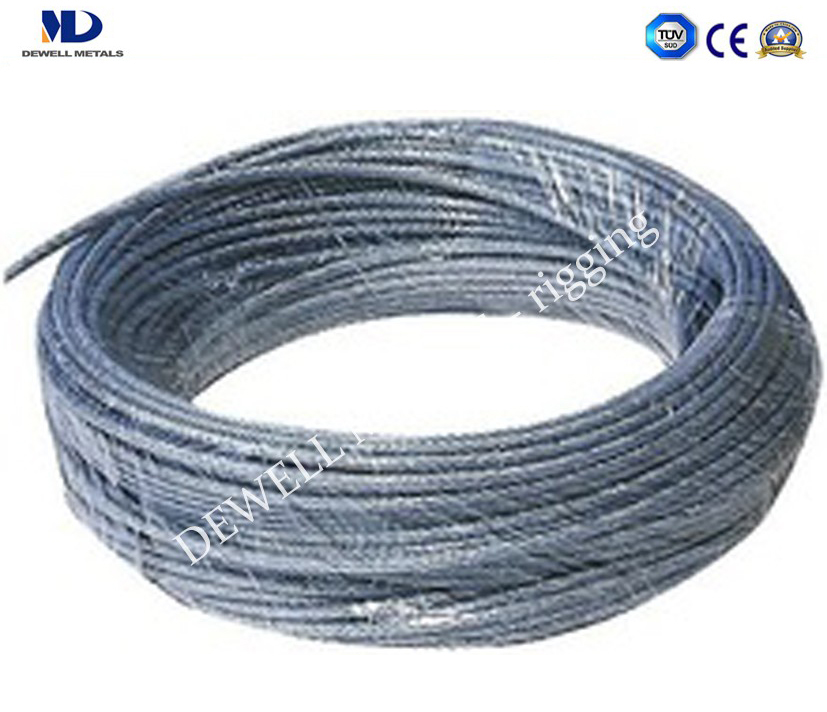 Art.15-1 STEEL WIRE ROPE (Ungalvanized and galvanized),CONSTRUCTION:1X7